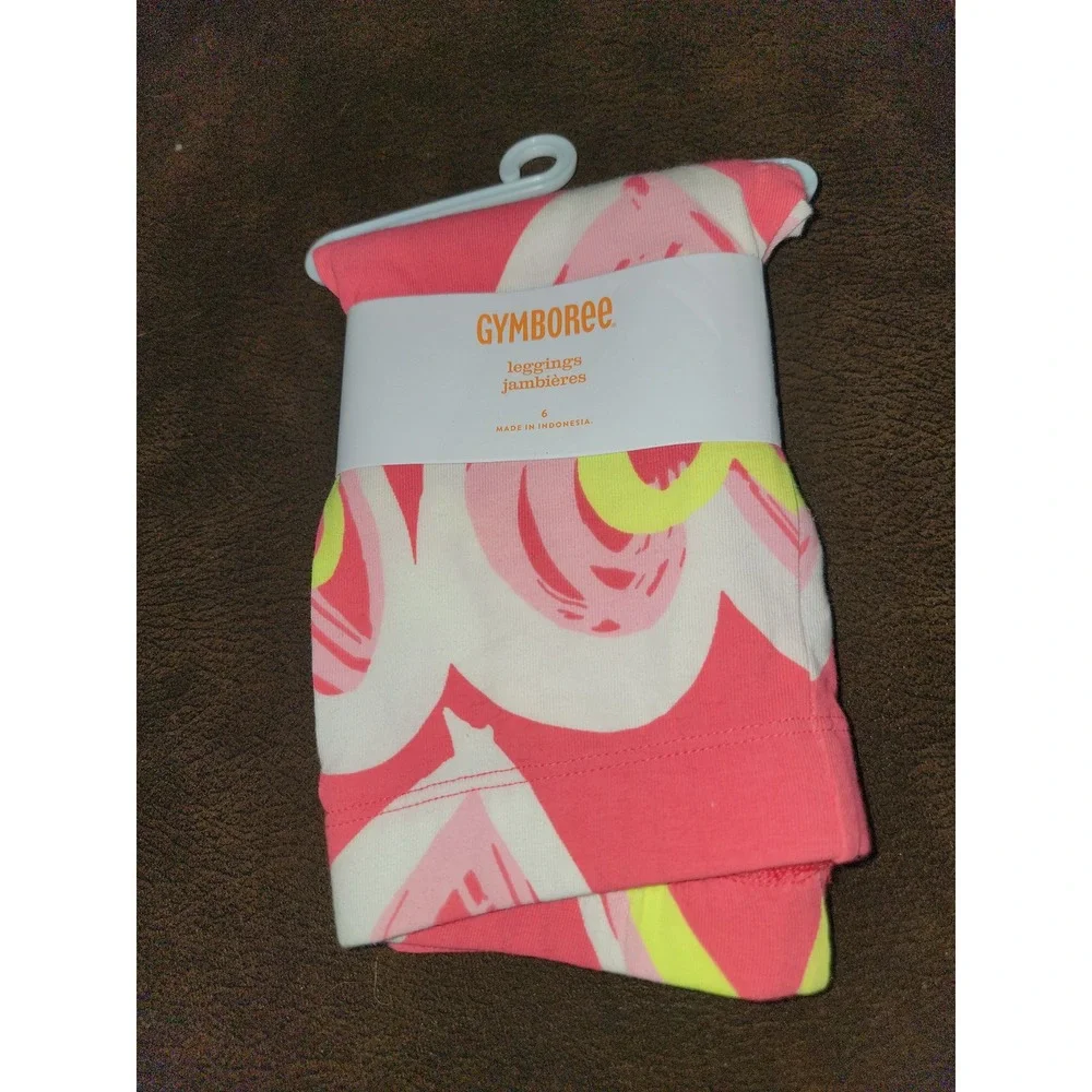 Gymboree play by heart heart leggings‎ size 6 nwt
